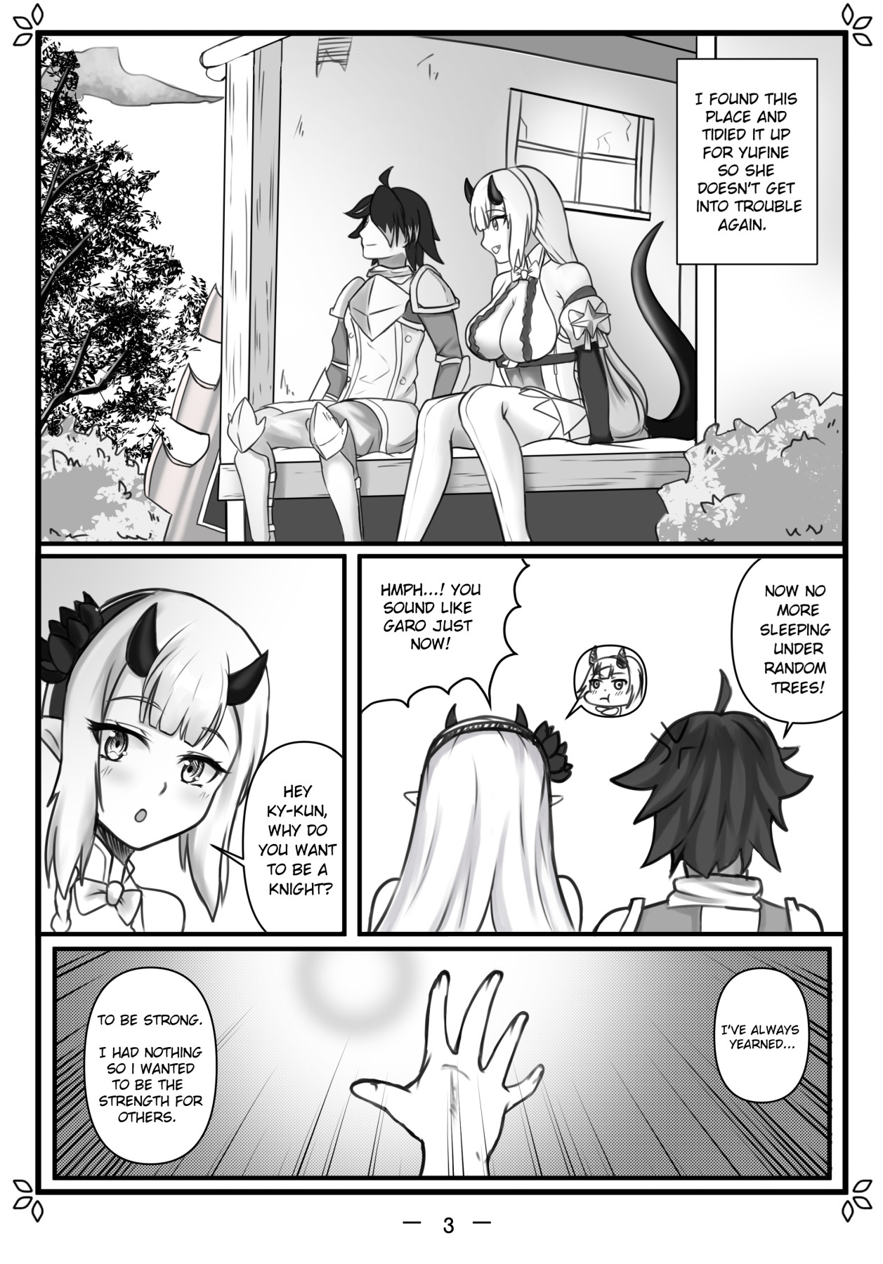 Hentai Manga Comic-Blossoming Yufine-Read-4